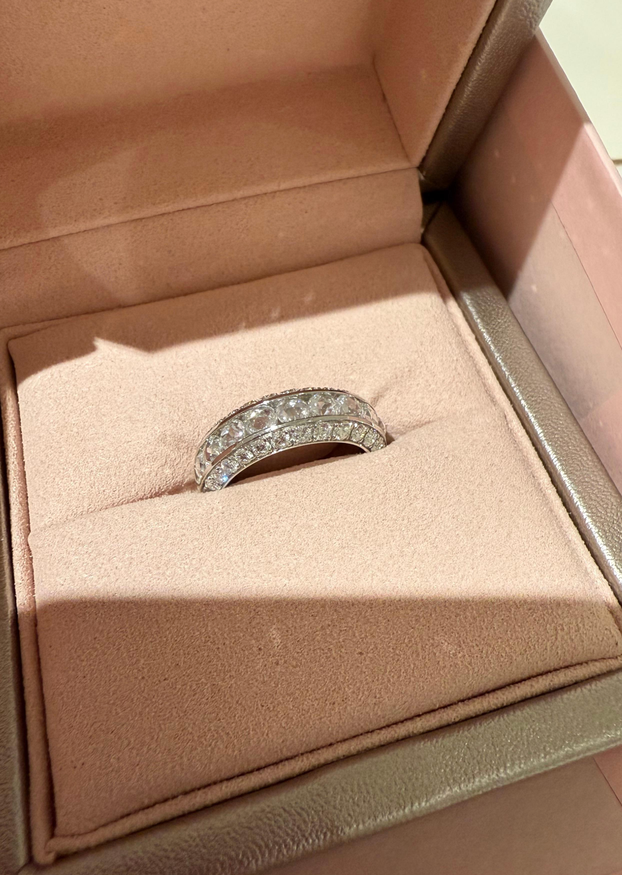 David Morris Pearl Rose Collection Diamond Ring