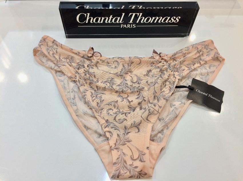 Chantal Thomass Soft Peach Tulle Filigree Briefs