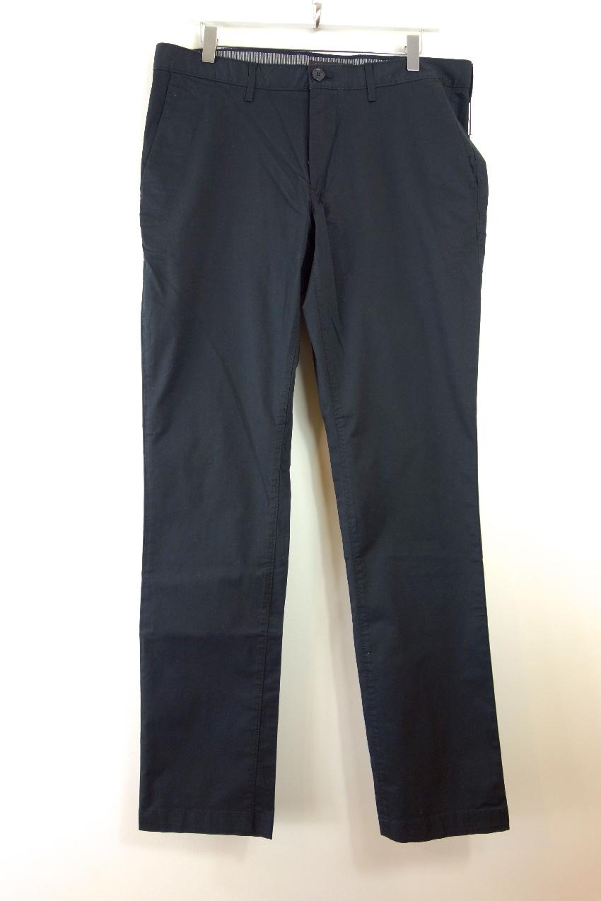 Michael Kors Black Stretch Twill Chinos