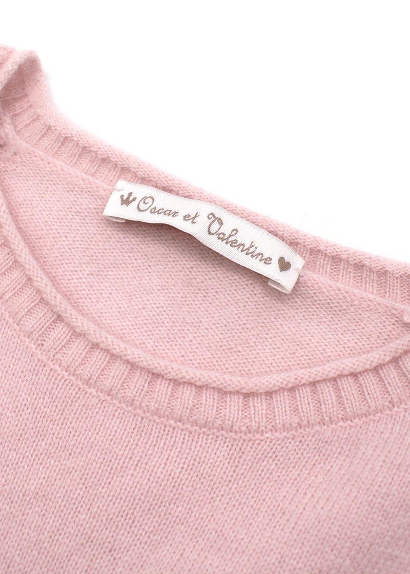 Bons Bonis Pink Cashmere Dress