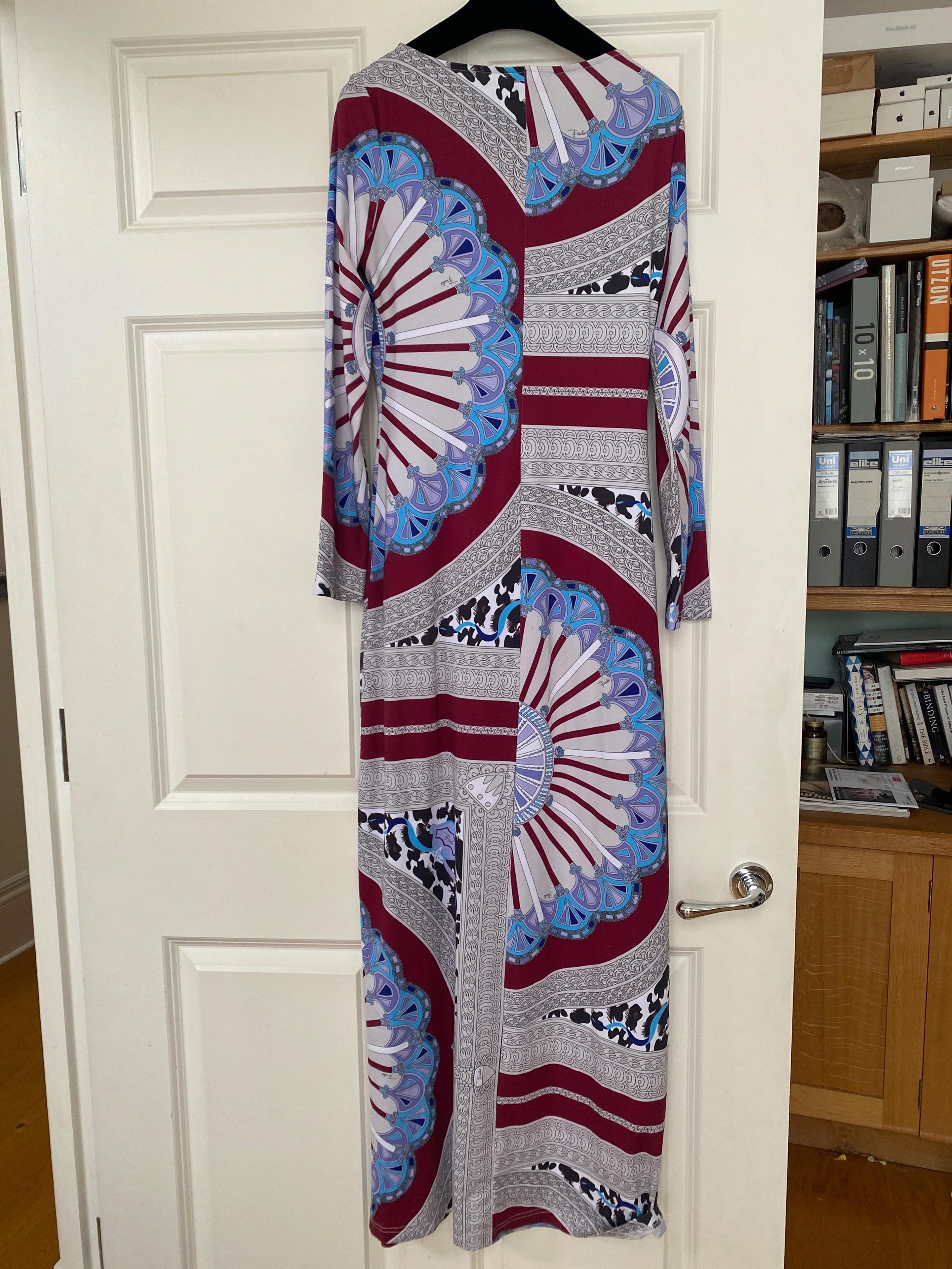 Emilio Pucci Multicoloured Maxi Dress