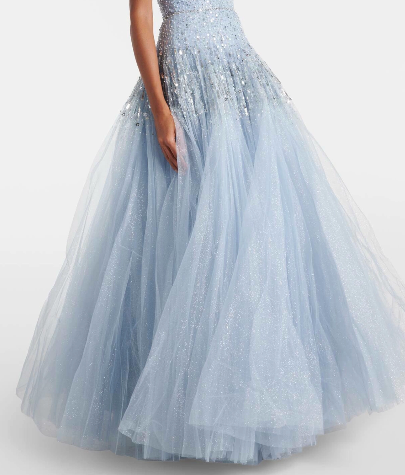 Jenny Packham  Sirena Sequin-Embellished Gown