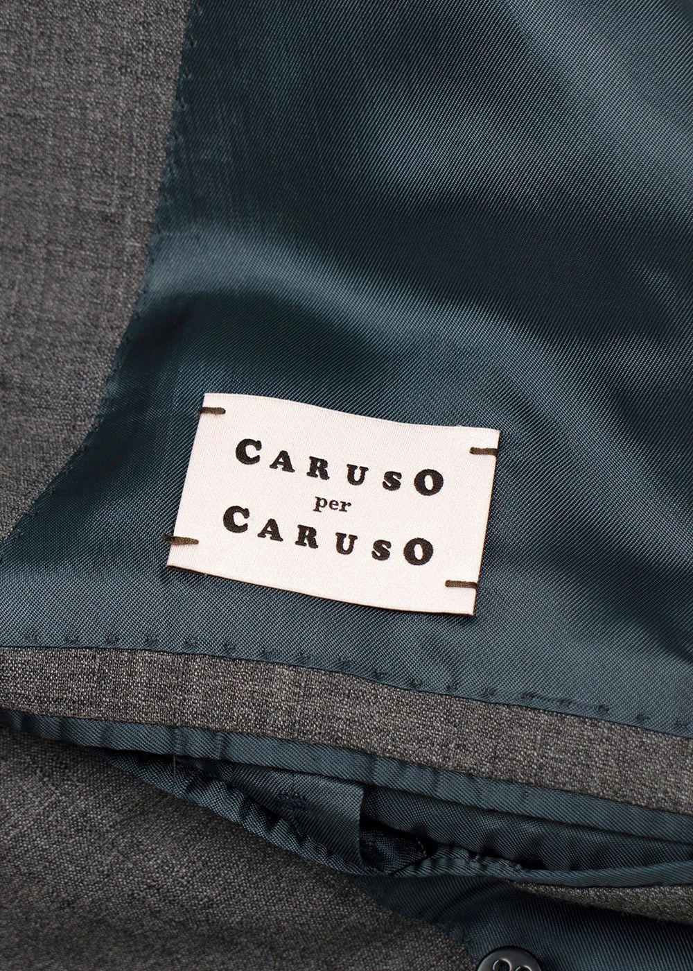 Caruso Grey Double Breasted Suit