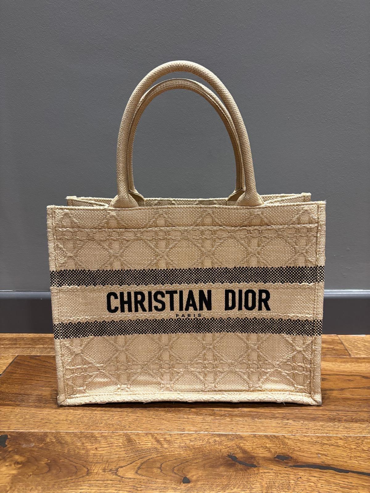 Dior Natural Book Tote