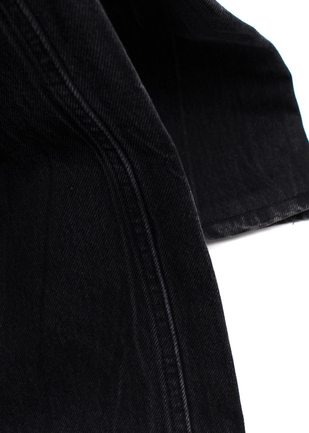 Balenciaga Black Straight Leg Jeans