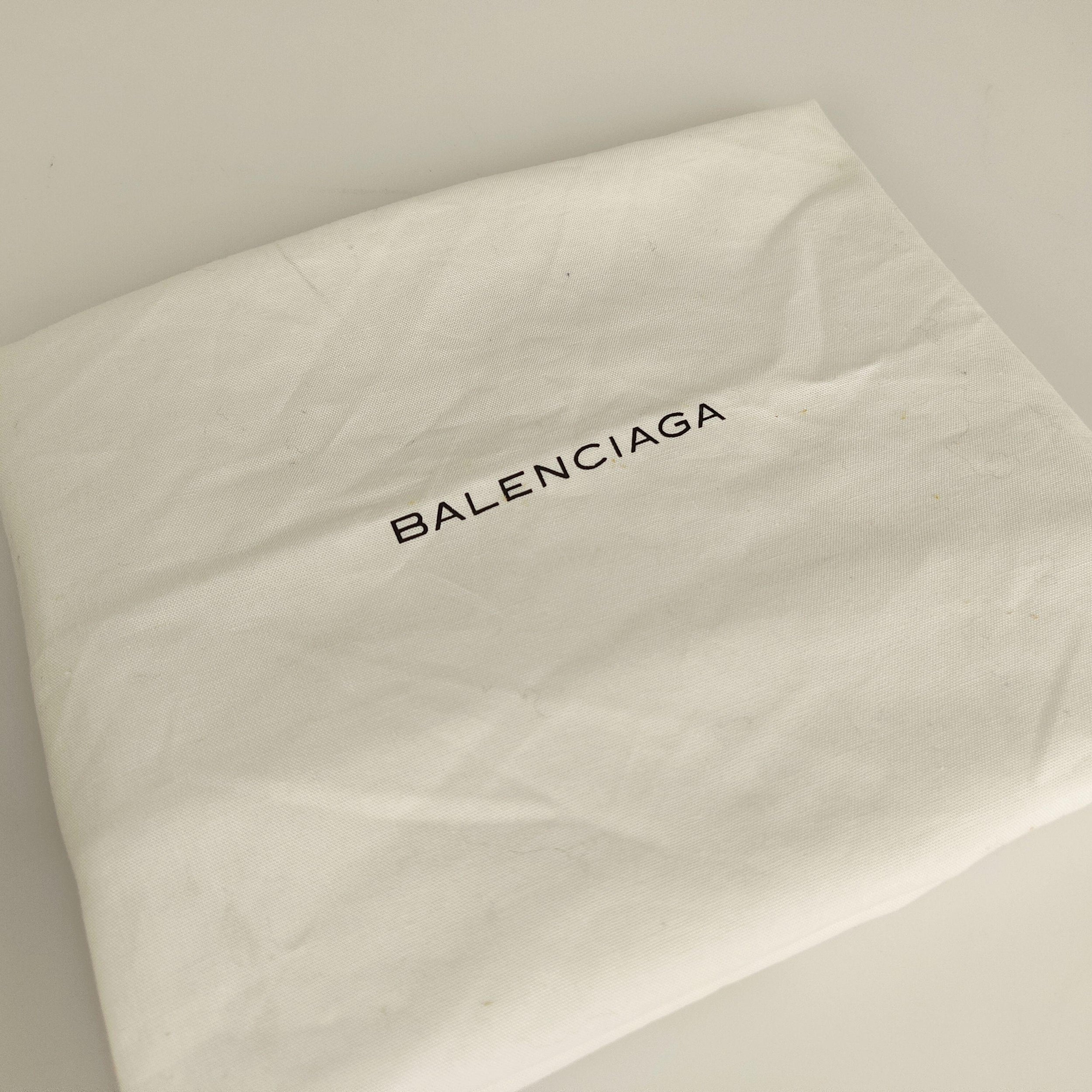 Yellow leather Papier tote bag