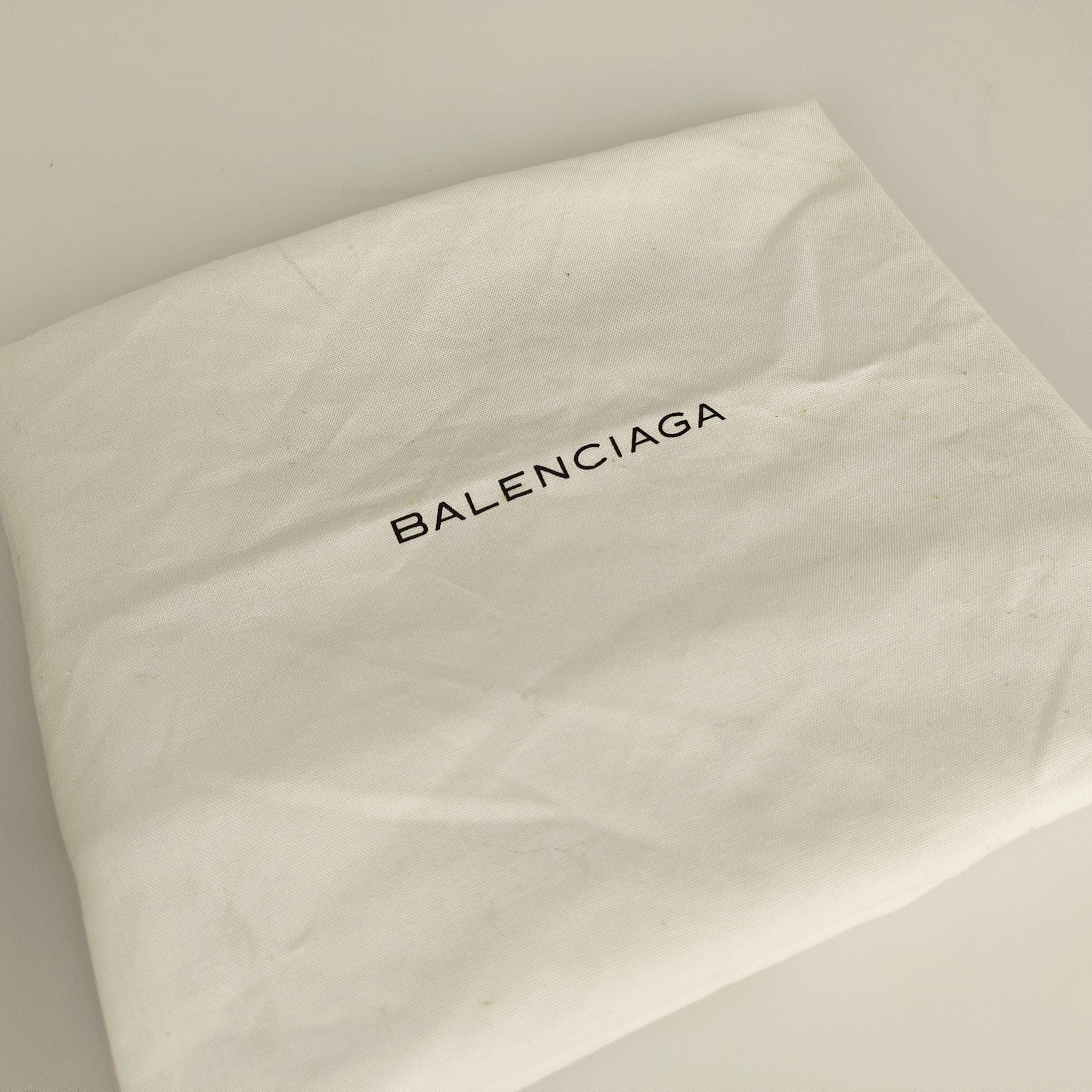 Yellow leather Papier tote bag