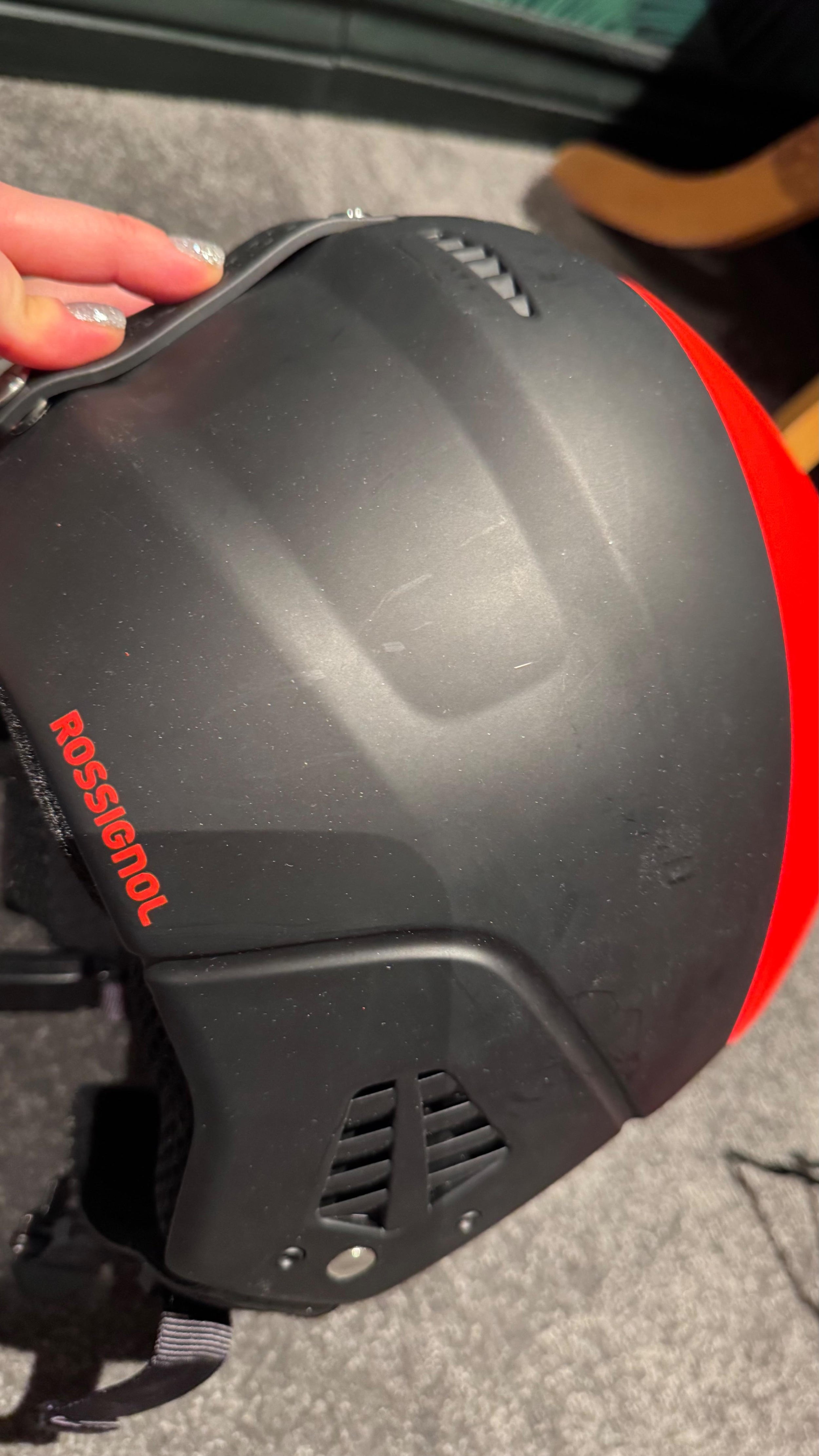 Rossignol Red Ski Helmet