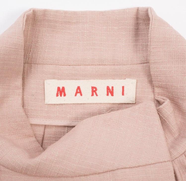 Marni pink zipped front short jacket