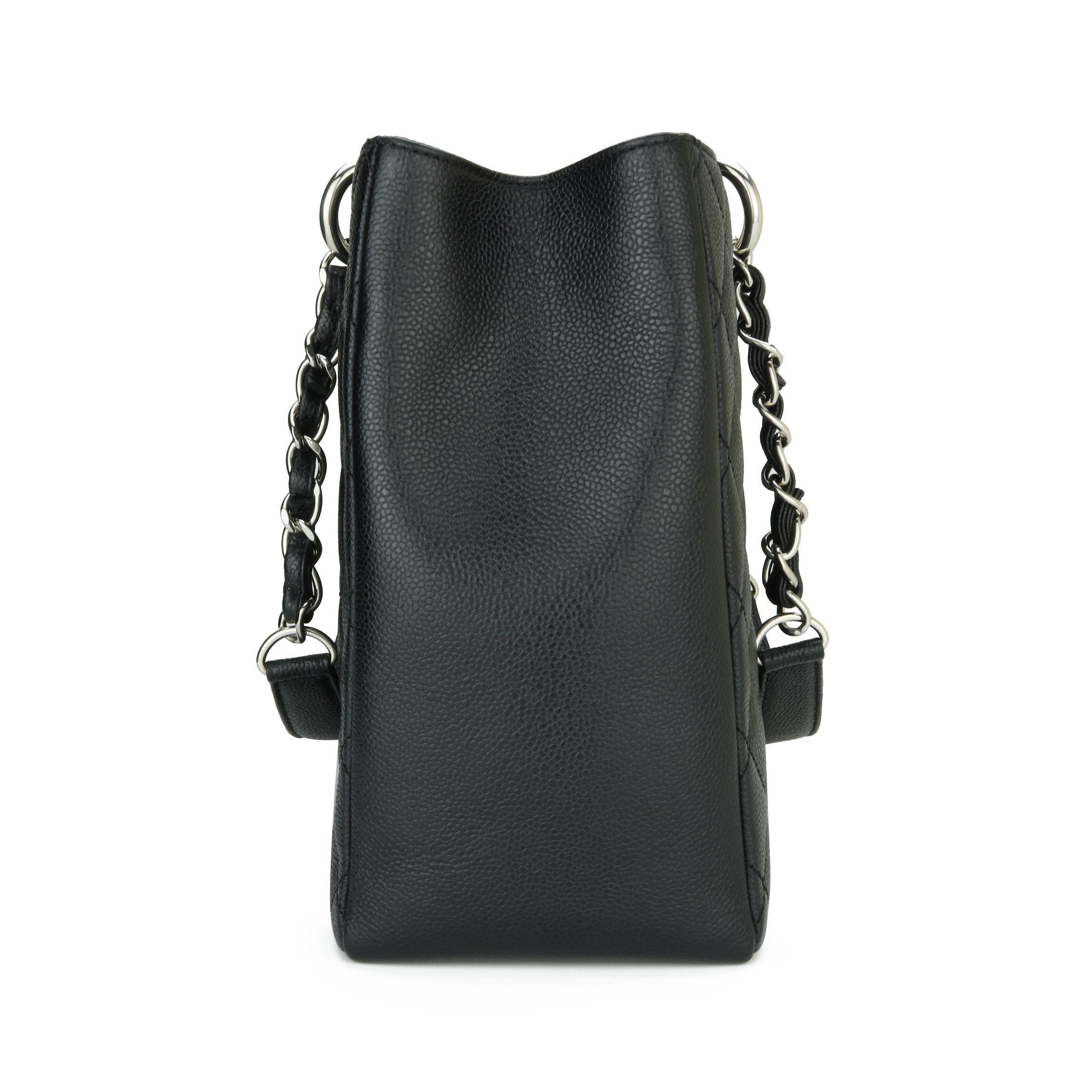 Caviar Quilted Grand Shopping Tote