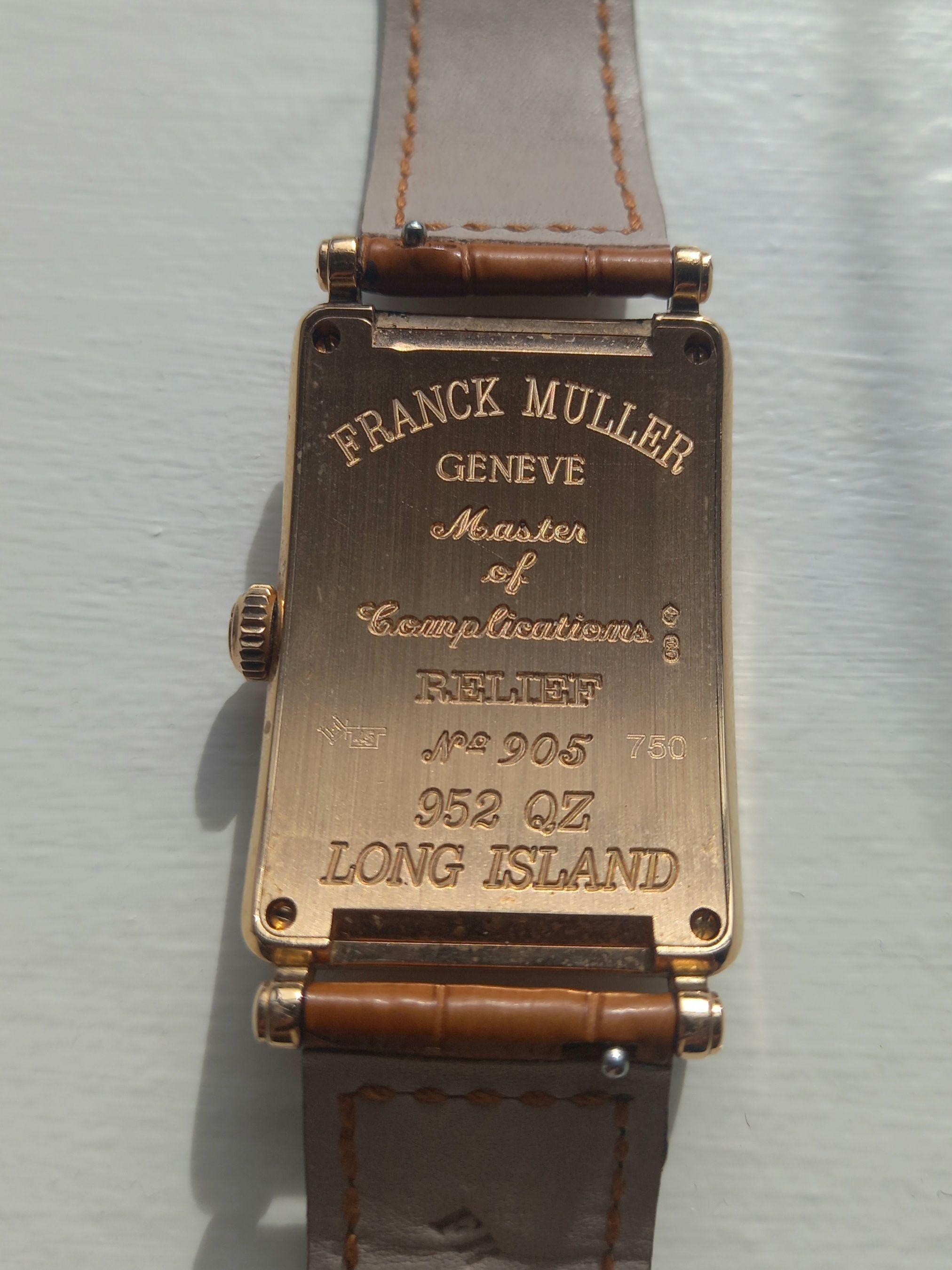 Franck Muller Long Island 18k Rose Gold Watch