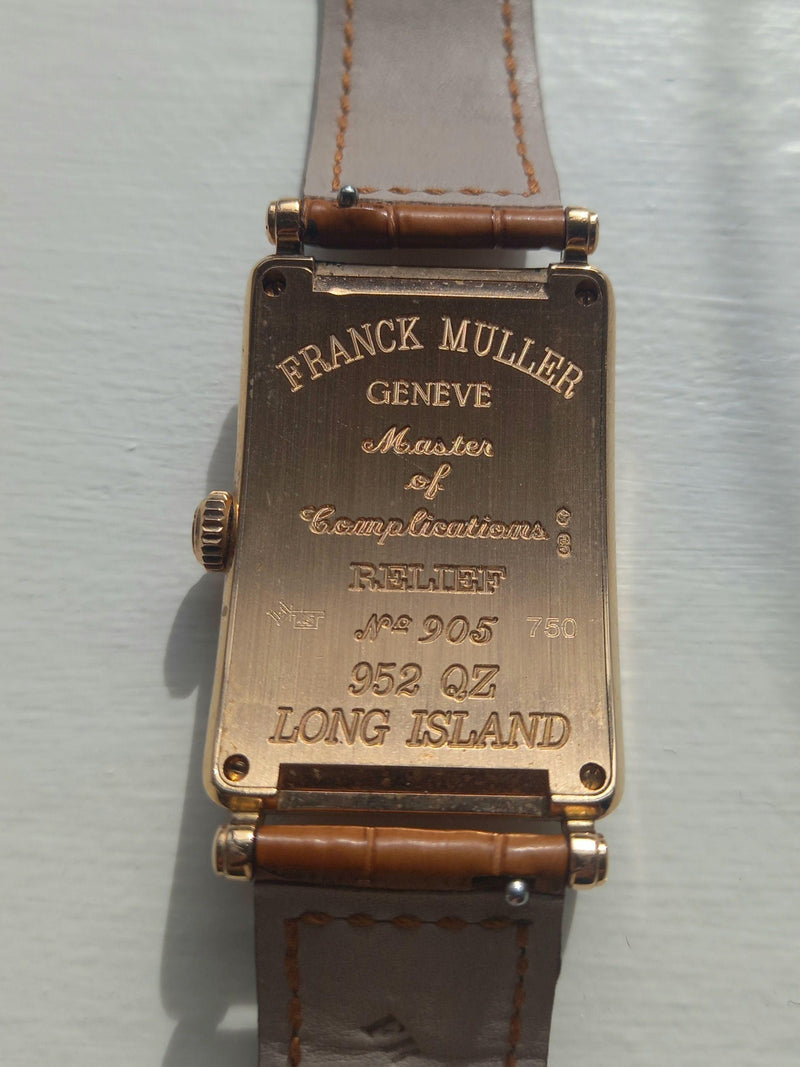 Franck Muller Long Island 18k Rose Gold Watch