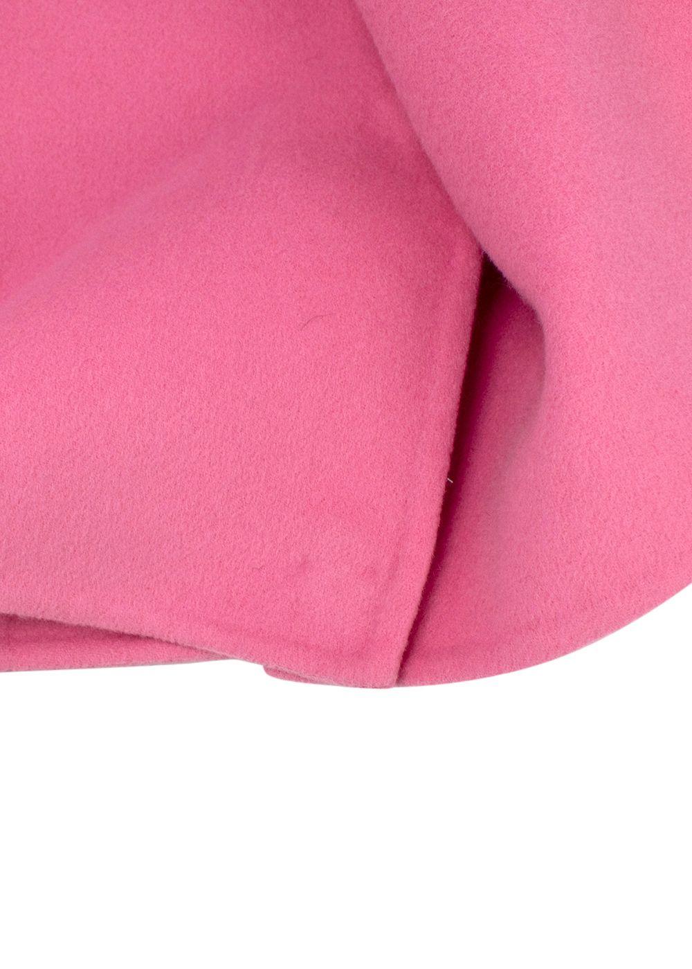Ermanno Scervino Pink Angora Wool Blend Jacket