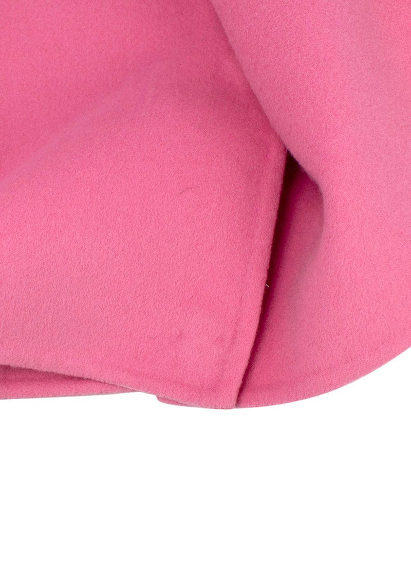 Ermanno Scervino Pink Angora Wool Blend Jacket