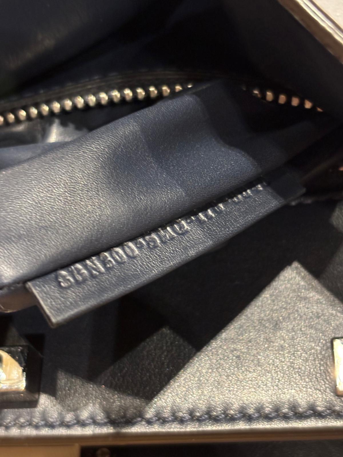 Fendi Grey Peekaboo Tote