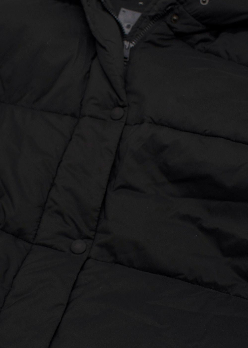 Givenchy Logo Black Sleeveless Hooded Puffer Jacket