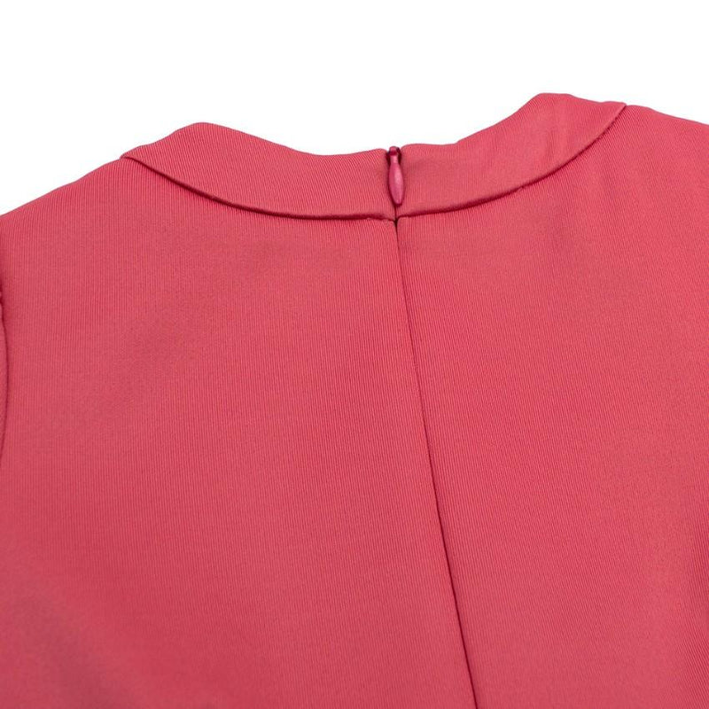 Nicholas & Bears Pink Floral Applique A-Line Dress