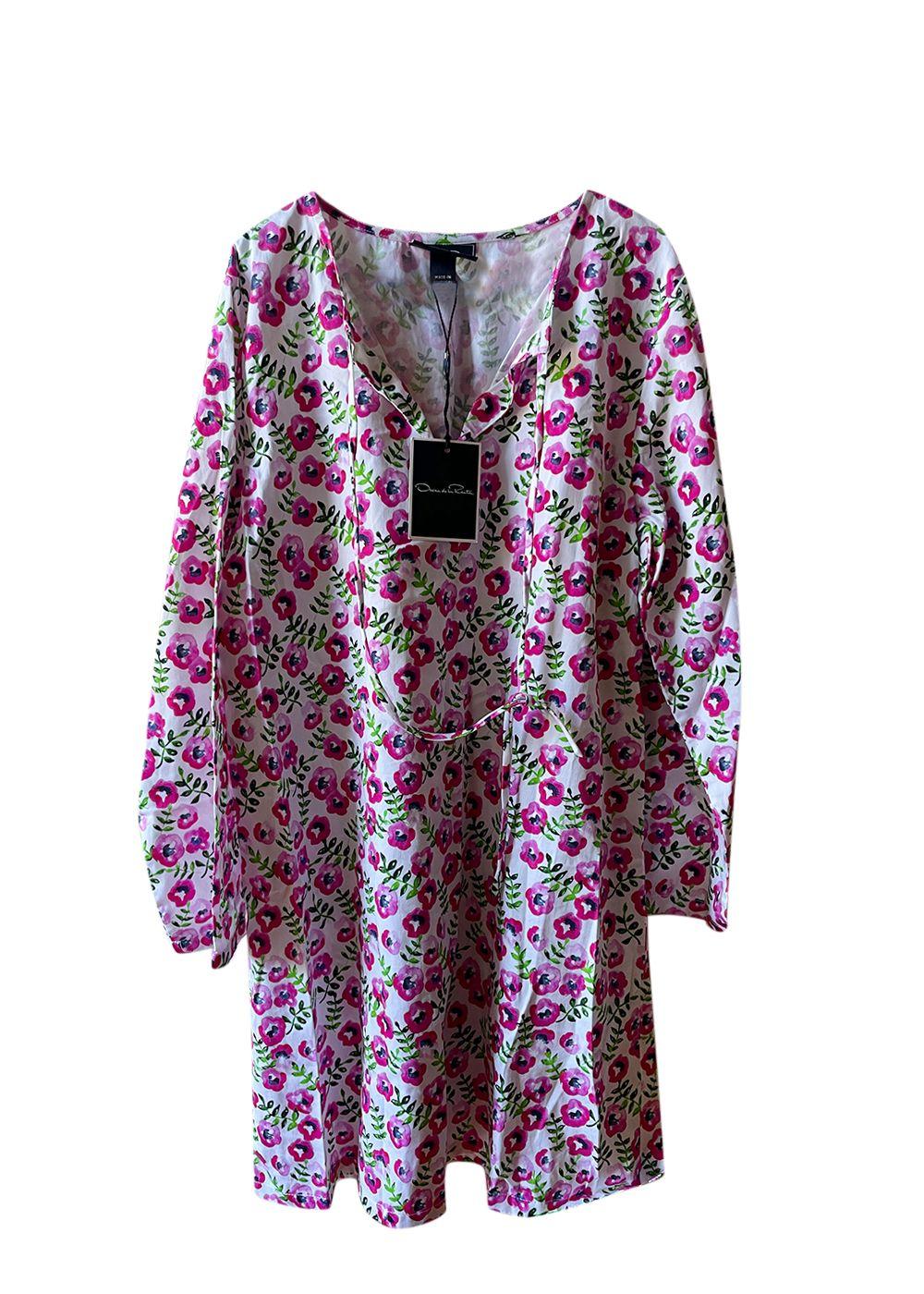 Oscar De La Renta Kids Floral Shift Dress