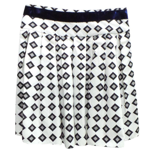 Vera Wang Lavender Label Patterned Skirt