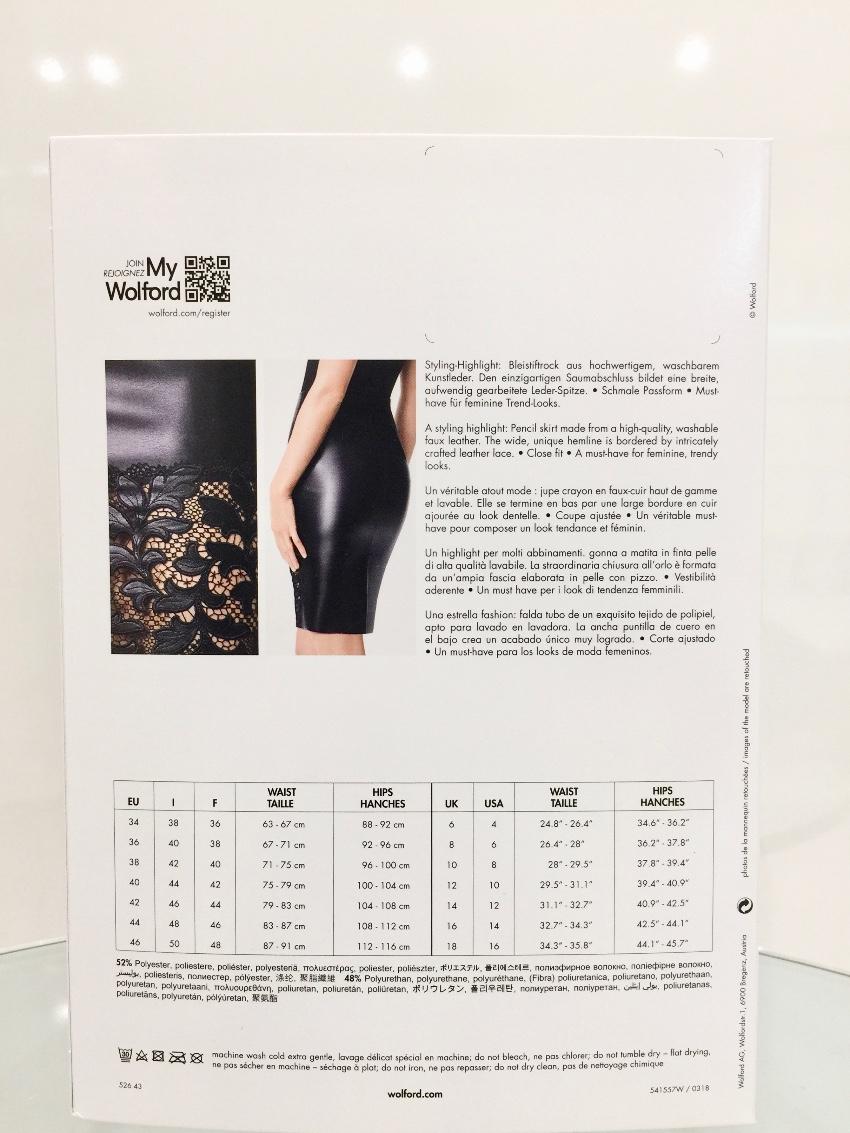 Wolford Emma Faux-Leather Pencil Skirt