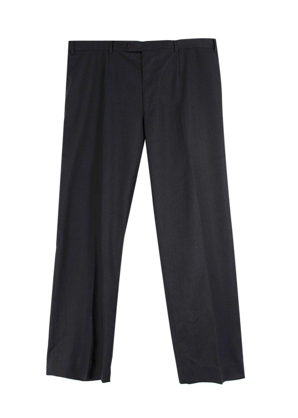 Messori Dark Grey Single-breasted Suit