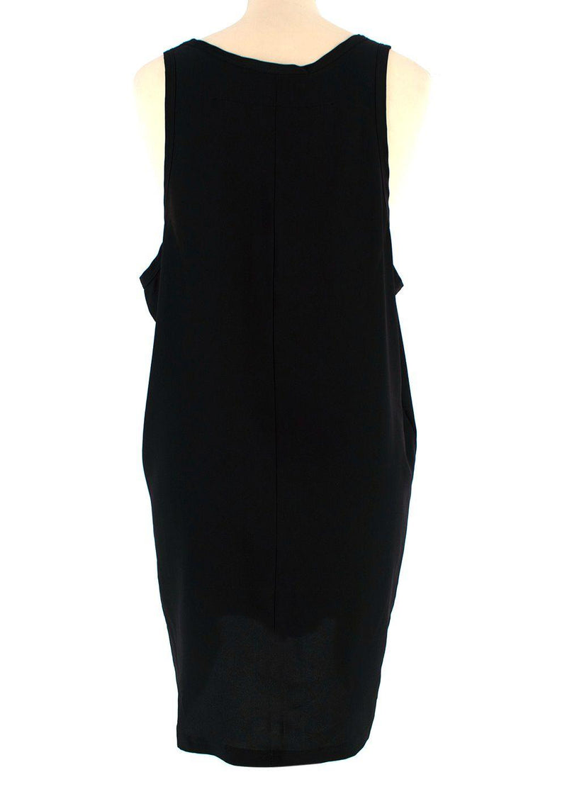 Givenchy Black Long Silk Vest