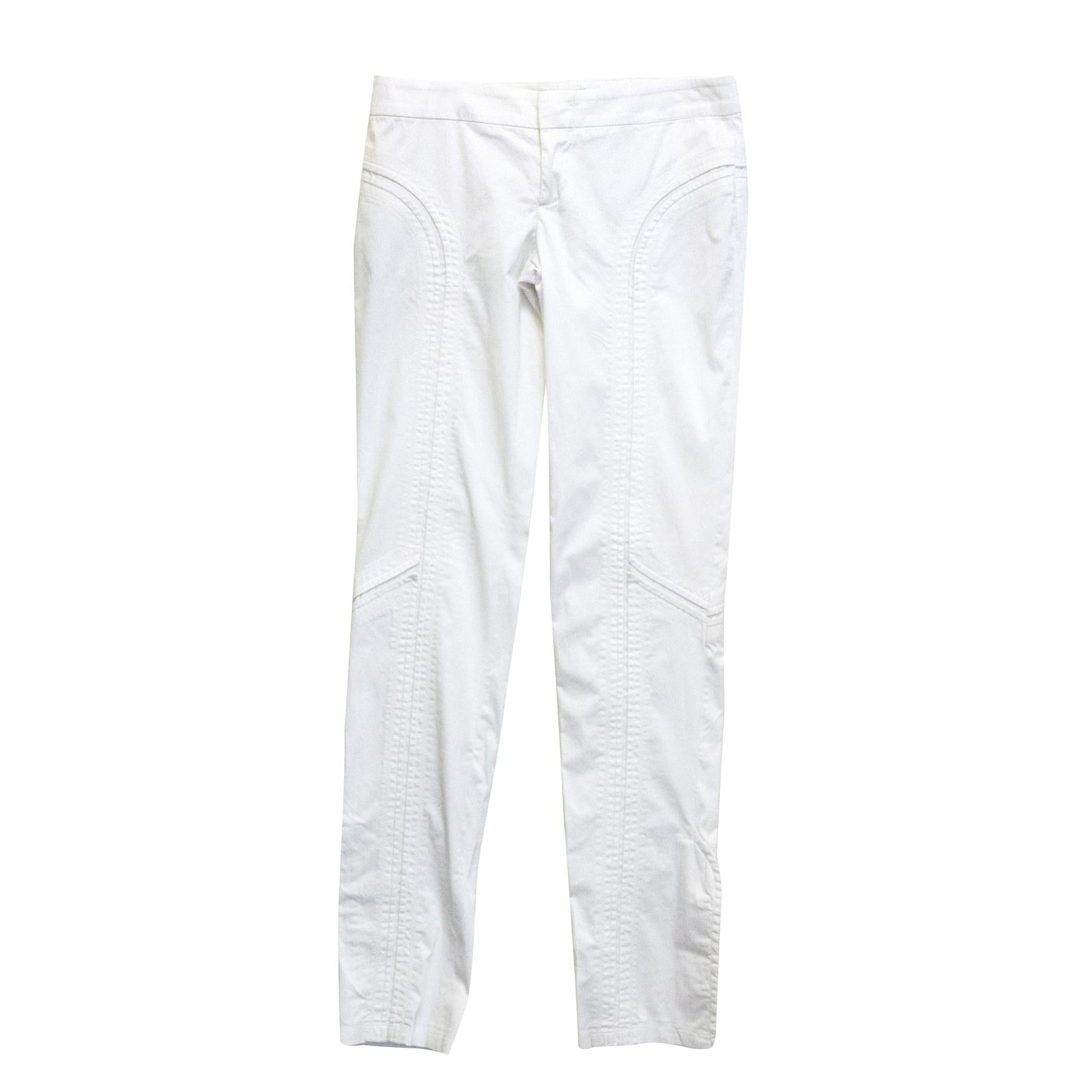 Gucci White Trousers
