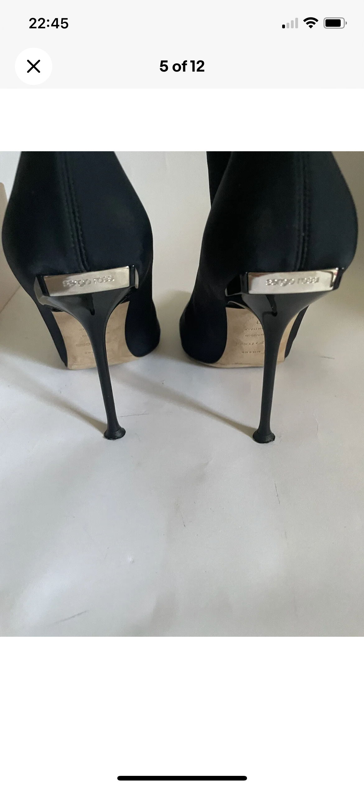 Black Slouchy Stretch Suede Ankle Boots