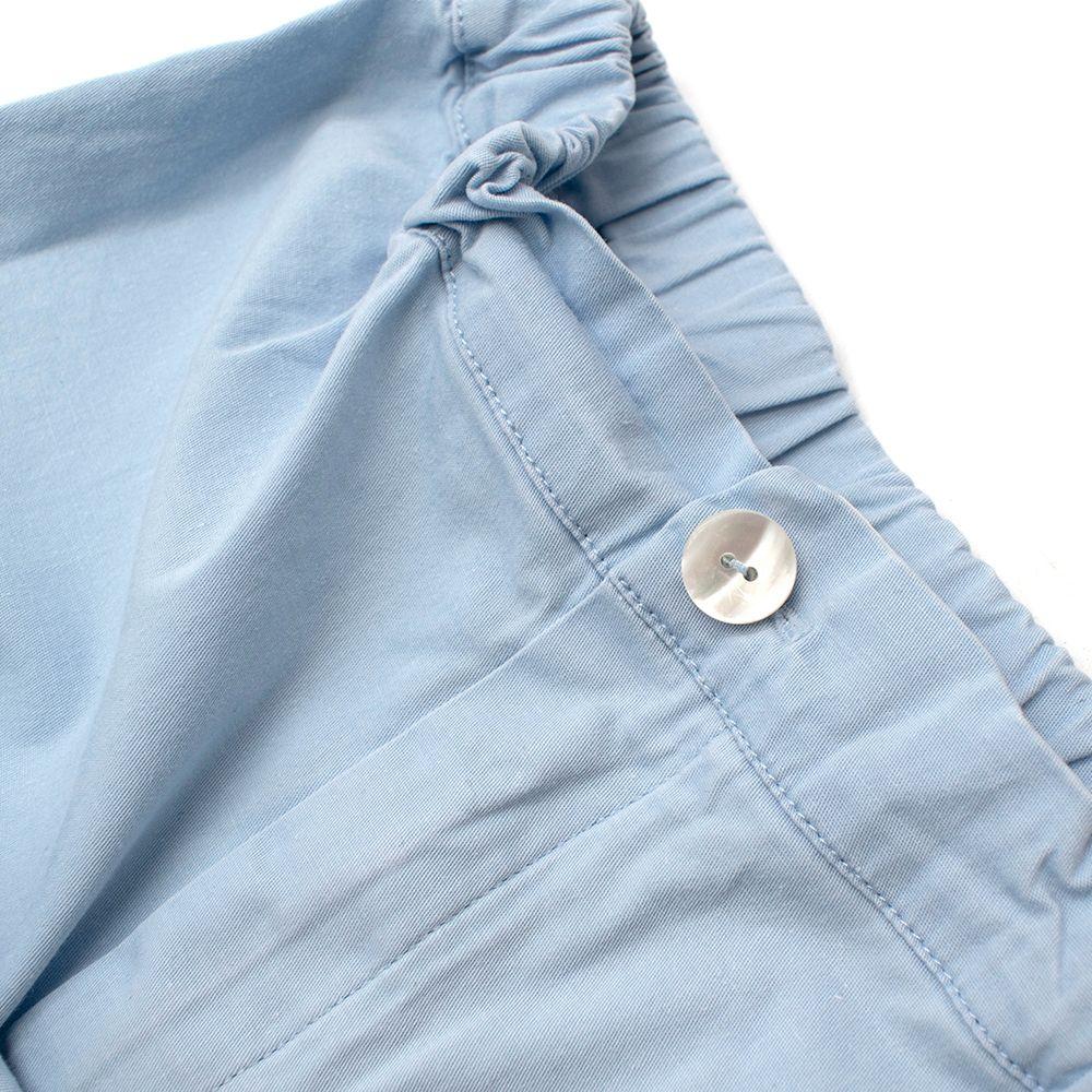 Ludo Ptommi Kids Blue Cotton Shorts