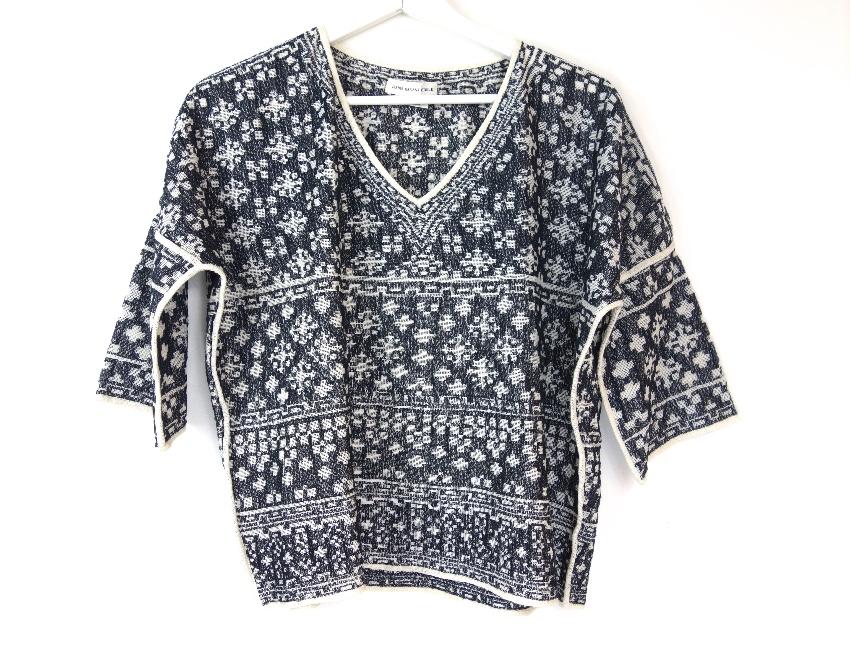 Isabel Marant Bela intarsia-knit top