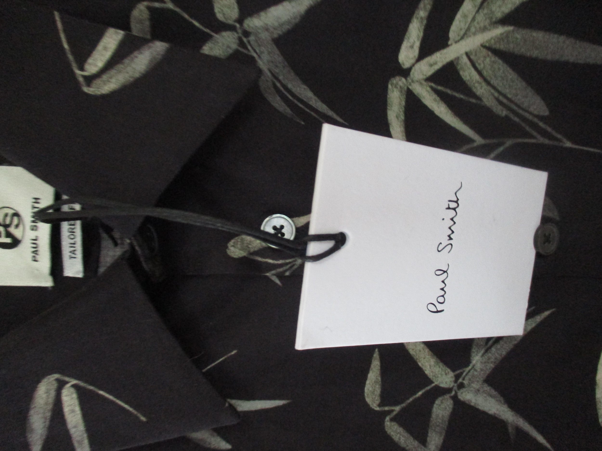 PS Paul Smith Men’s Leaf Print Shirt