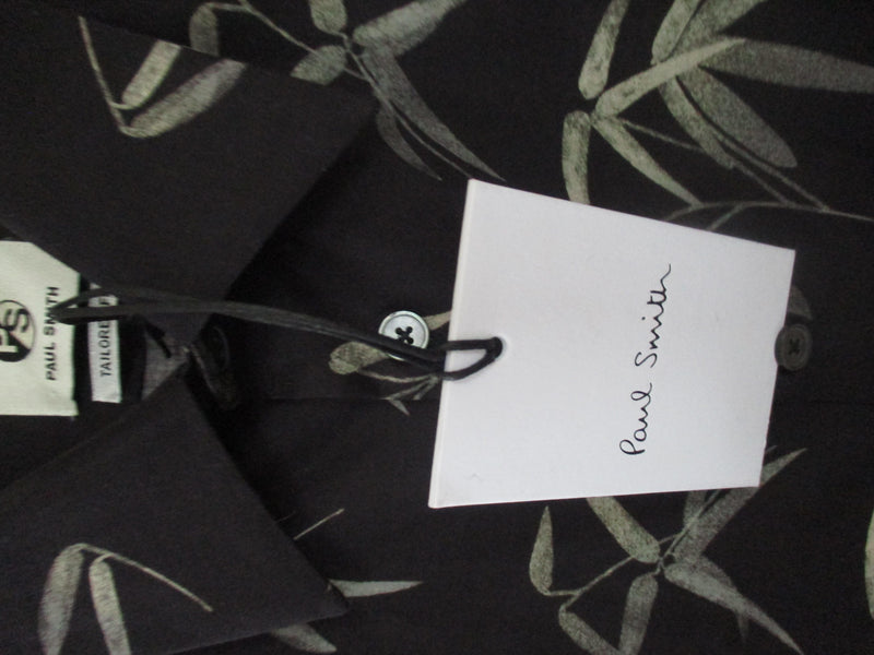 PS Paul Smith Men’s Leaf Print Shirt