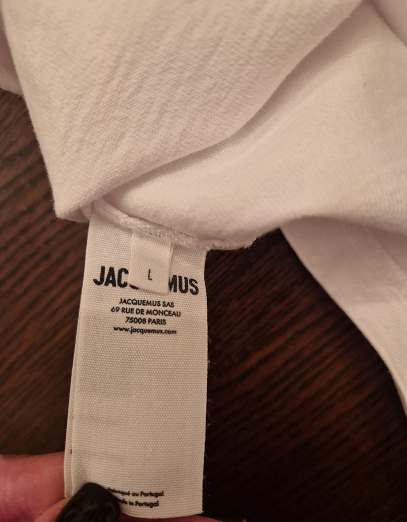 Jacquemus Sun Print White Cotton T-Shirt