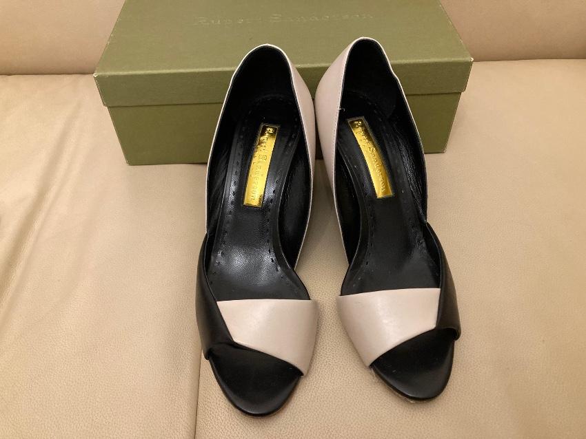 Rupert Sanderson Bi-Colour Wedge Pumps