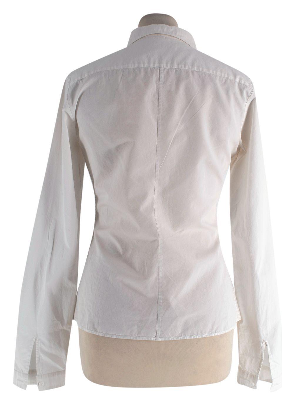 Jil Sander White Long Sleeve Shirt