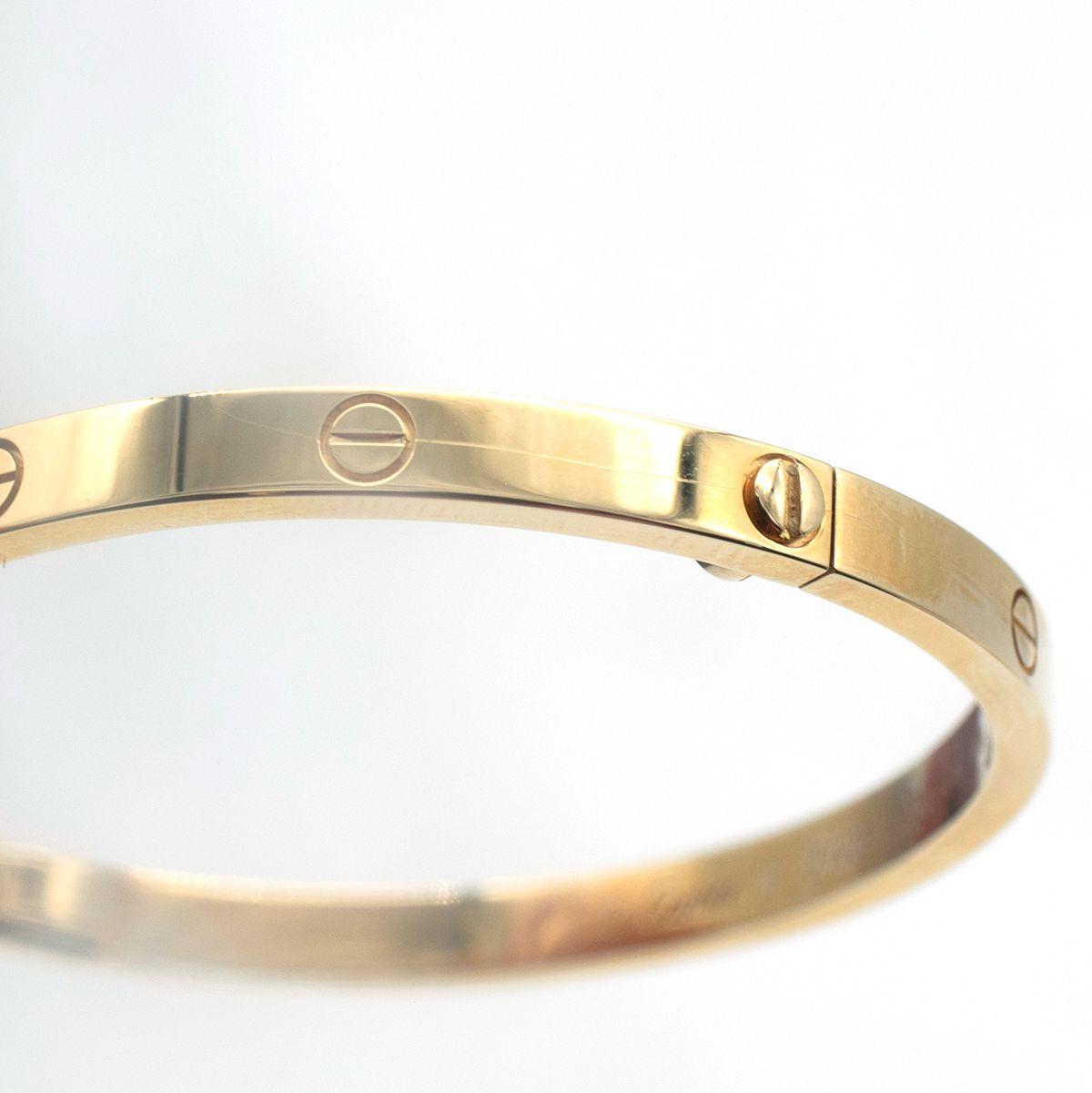 Cartier LOVE bracelet, Small Model 15 in Box