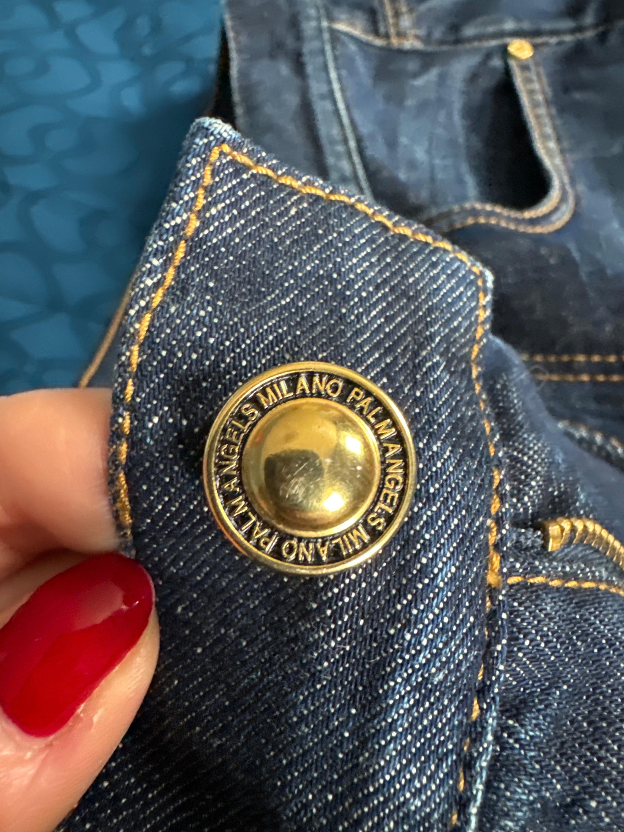 Palm Angels Blue Denim Jeans