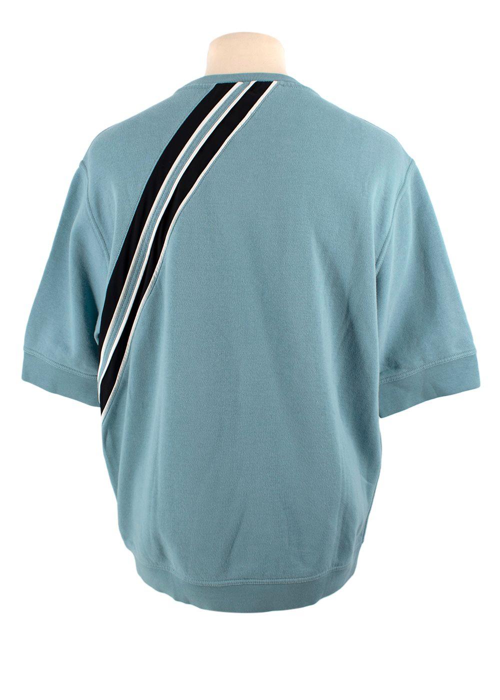 Hermes Teal Run H T-shirt
