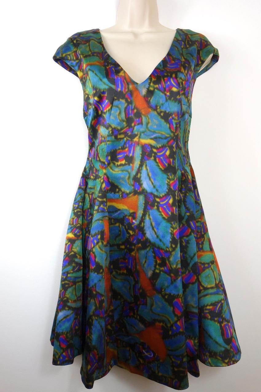 Erdem Watercolour Print Dress