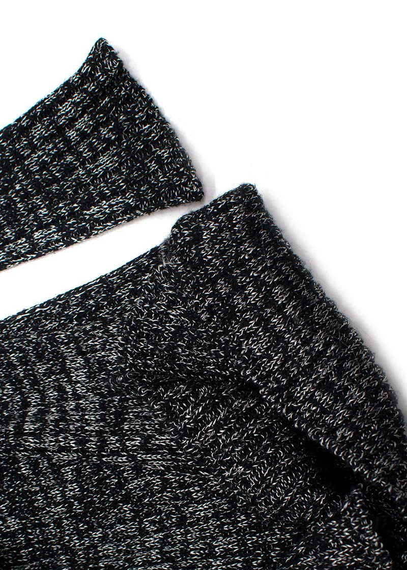 Isabel Marant Monochrome 'Dakota' Knit Midi Dress