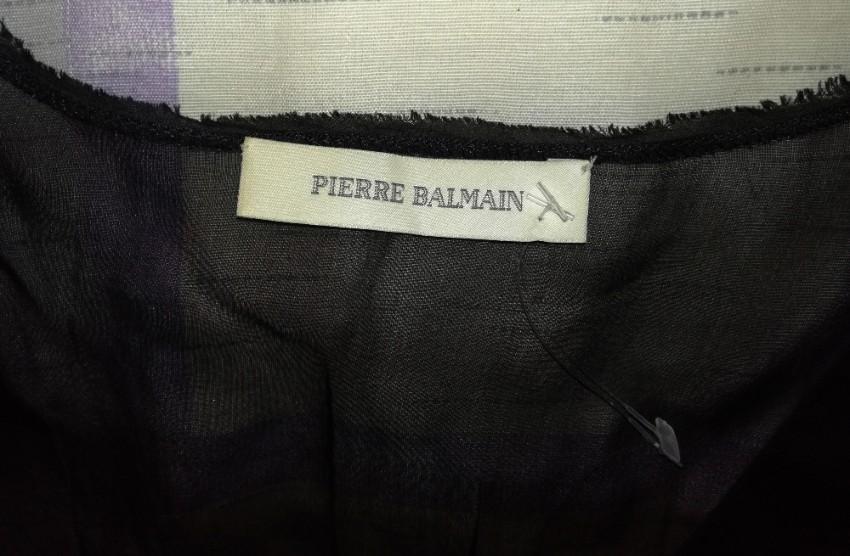 Pierre Balmain Black Mini Dress