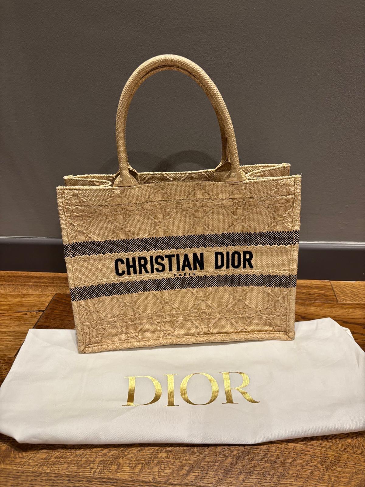 Dior Natural Book Tote