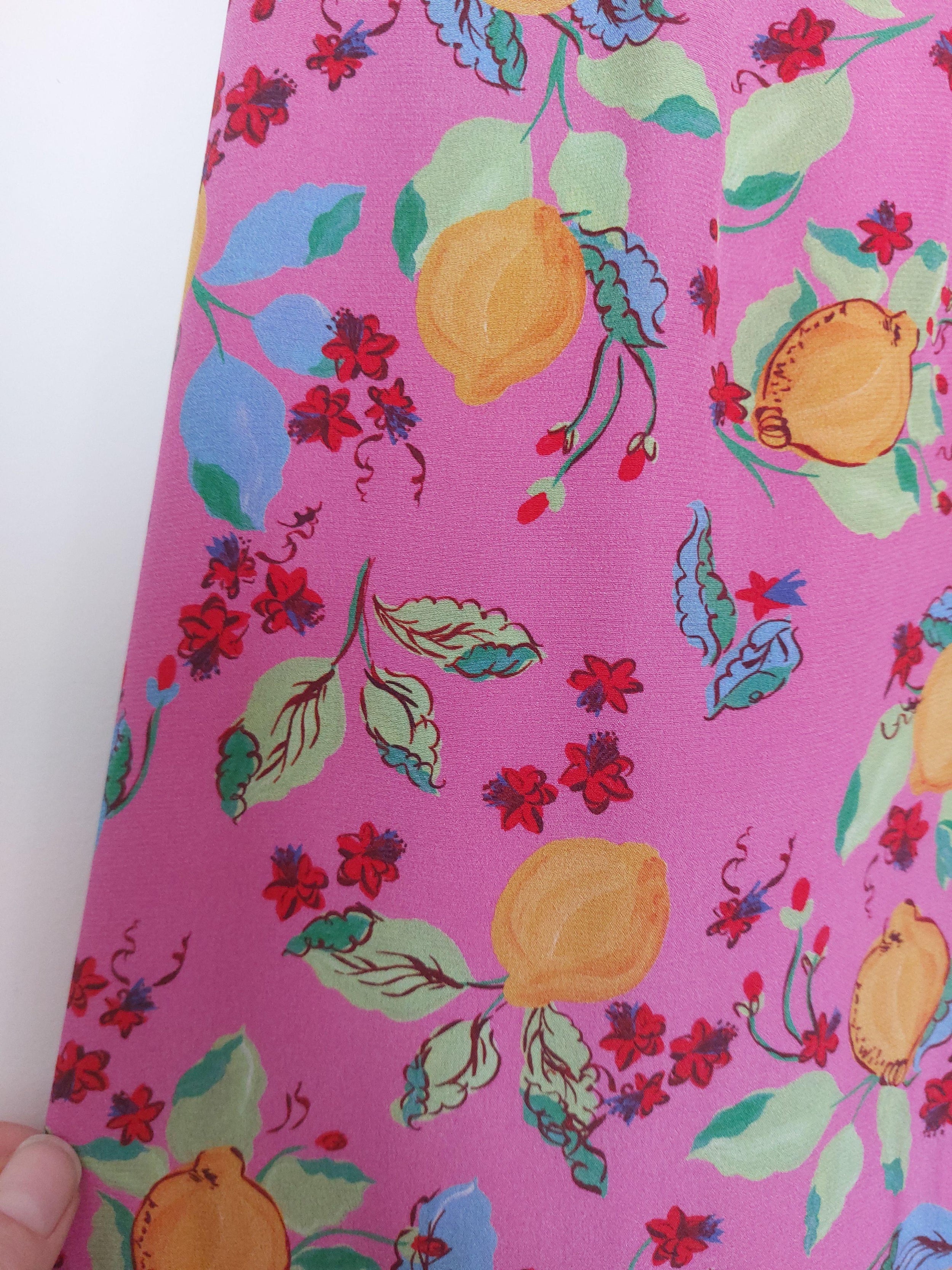 Saloni Pink Floral Olivia Dress