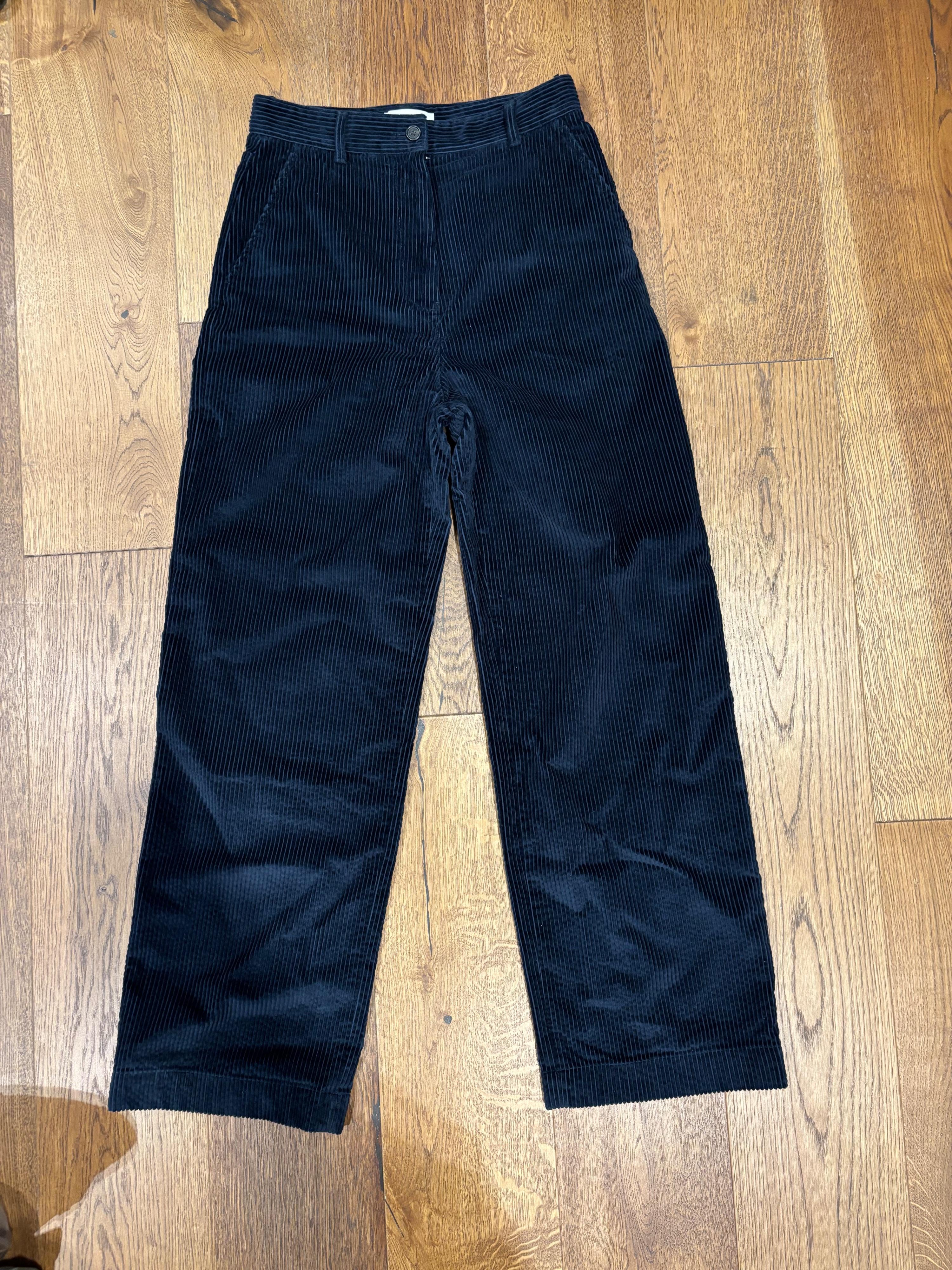Miu Miu Navy Velvet Trousers
