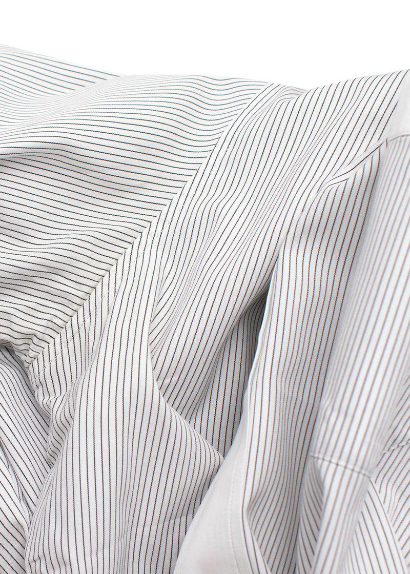 Dior Black and White Pinstripe Shirt