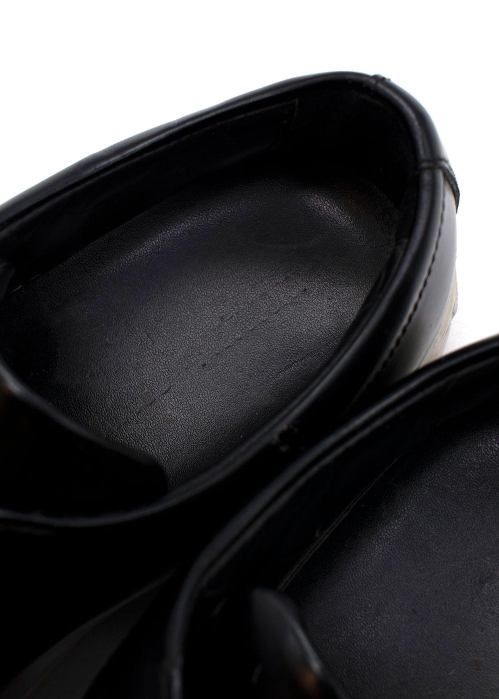 Black Leather Original Achilles Sneakers