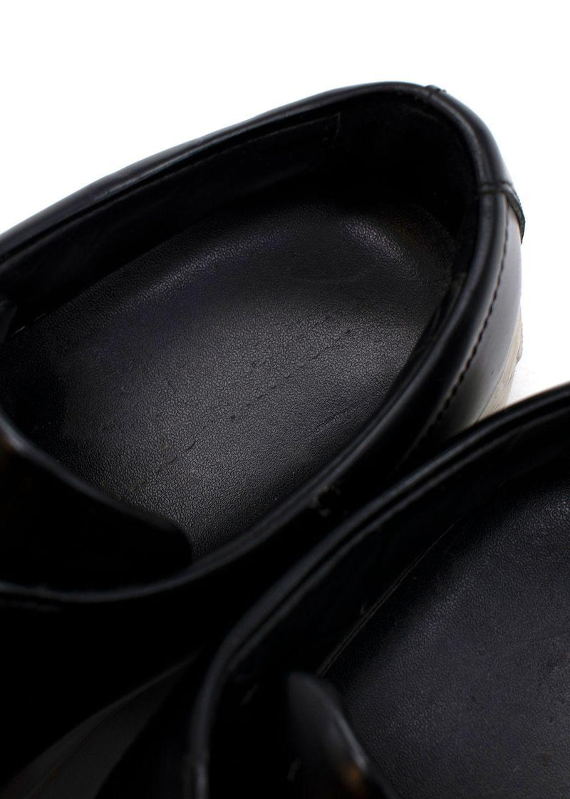 Black Leather Original Achilles Sneakers