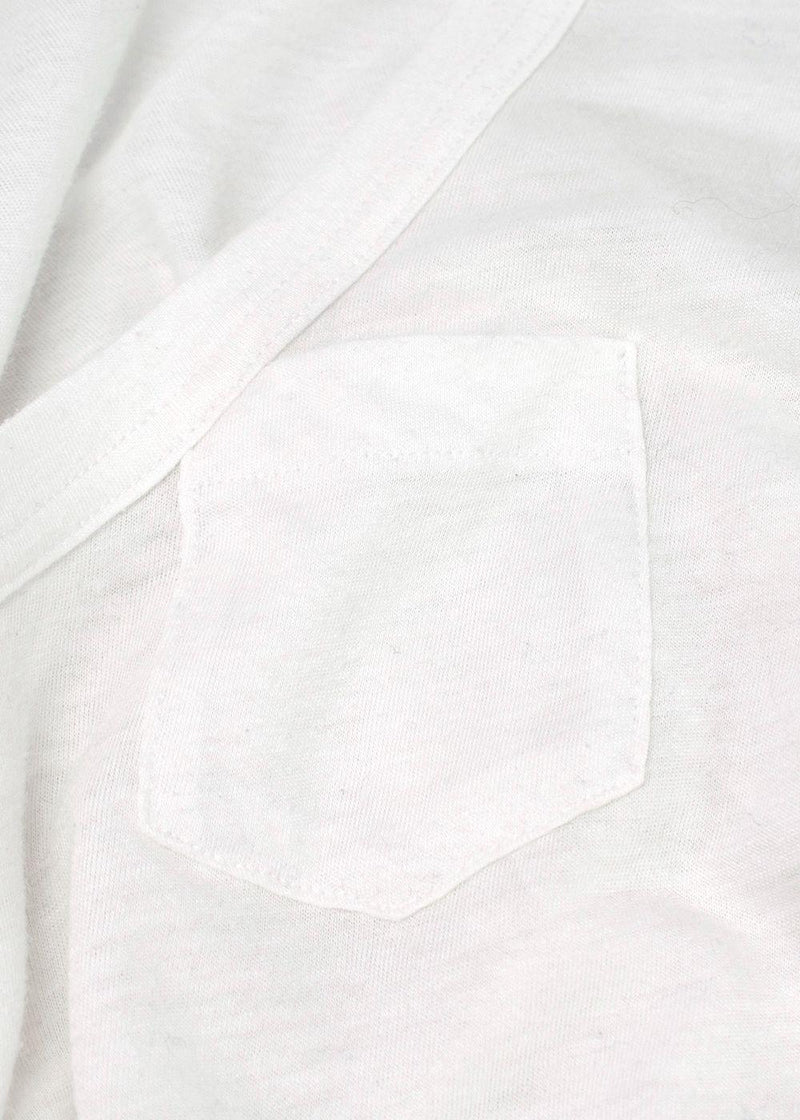 Sacai Luck Lace Trim White T-Shirt