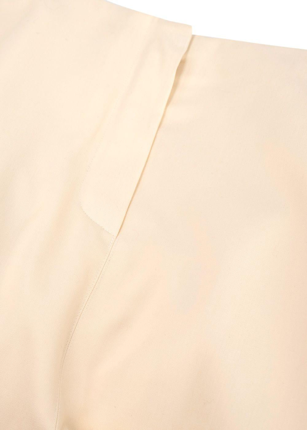 Hermes Cream Wool Culottes