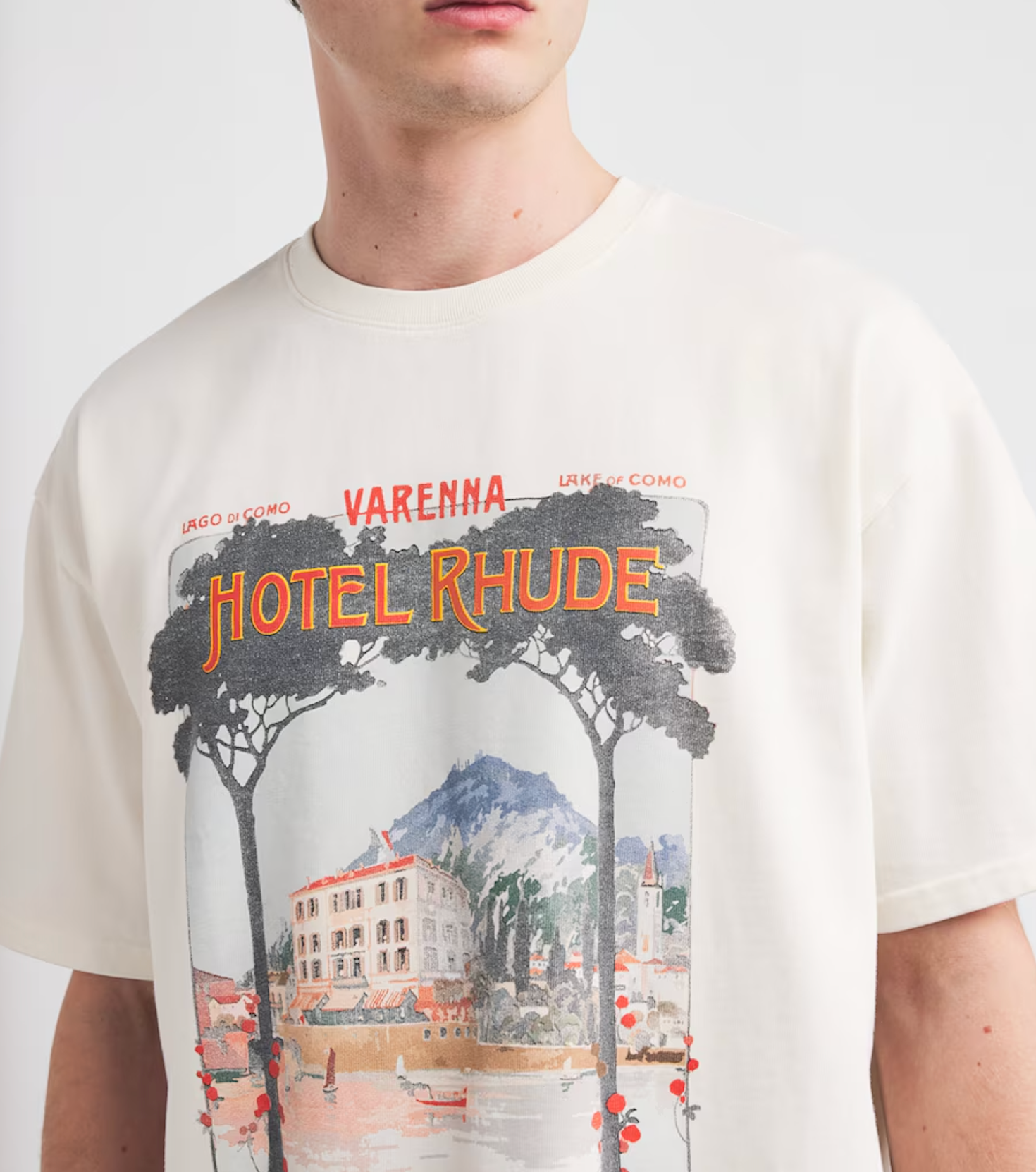 Rhude x Harrods Cotton Hotel Rhude T-Shirt